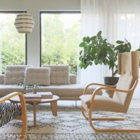 Artek（アルテック） / ARMCHAIR 401（アームチェア401） / バーチ材 / 全3色 / ハニーステイン・ウォルナットステイン・ブラックラッカー / ラウンジチェア