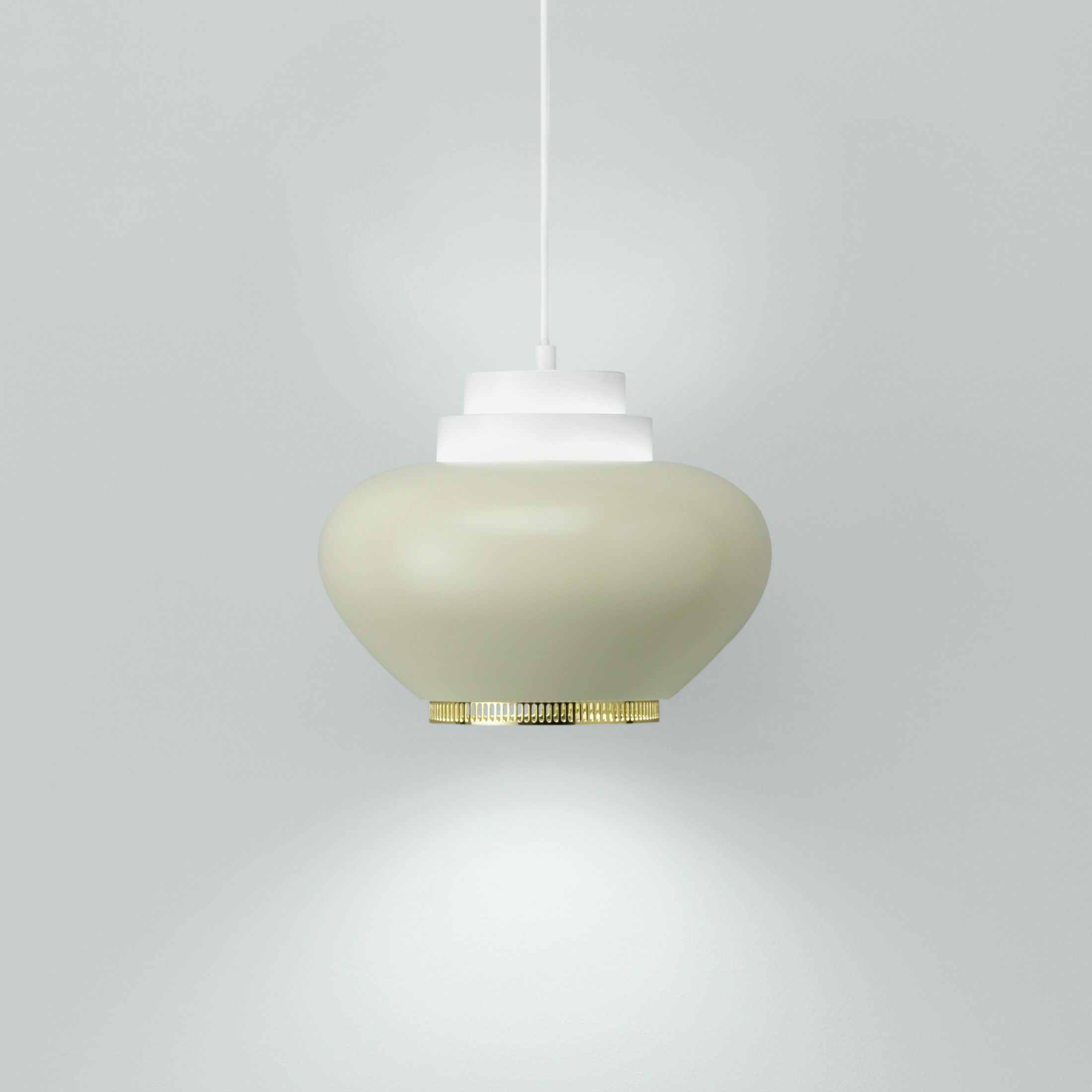【アウトレット】【数量限定モデル】Artek（アルテック） / A333 Pendant Lamp “Turnip“（ペンダント カブ） / デュオトーン（ホワイト×リネン） / コード全長1500mm / ペンダントライト