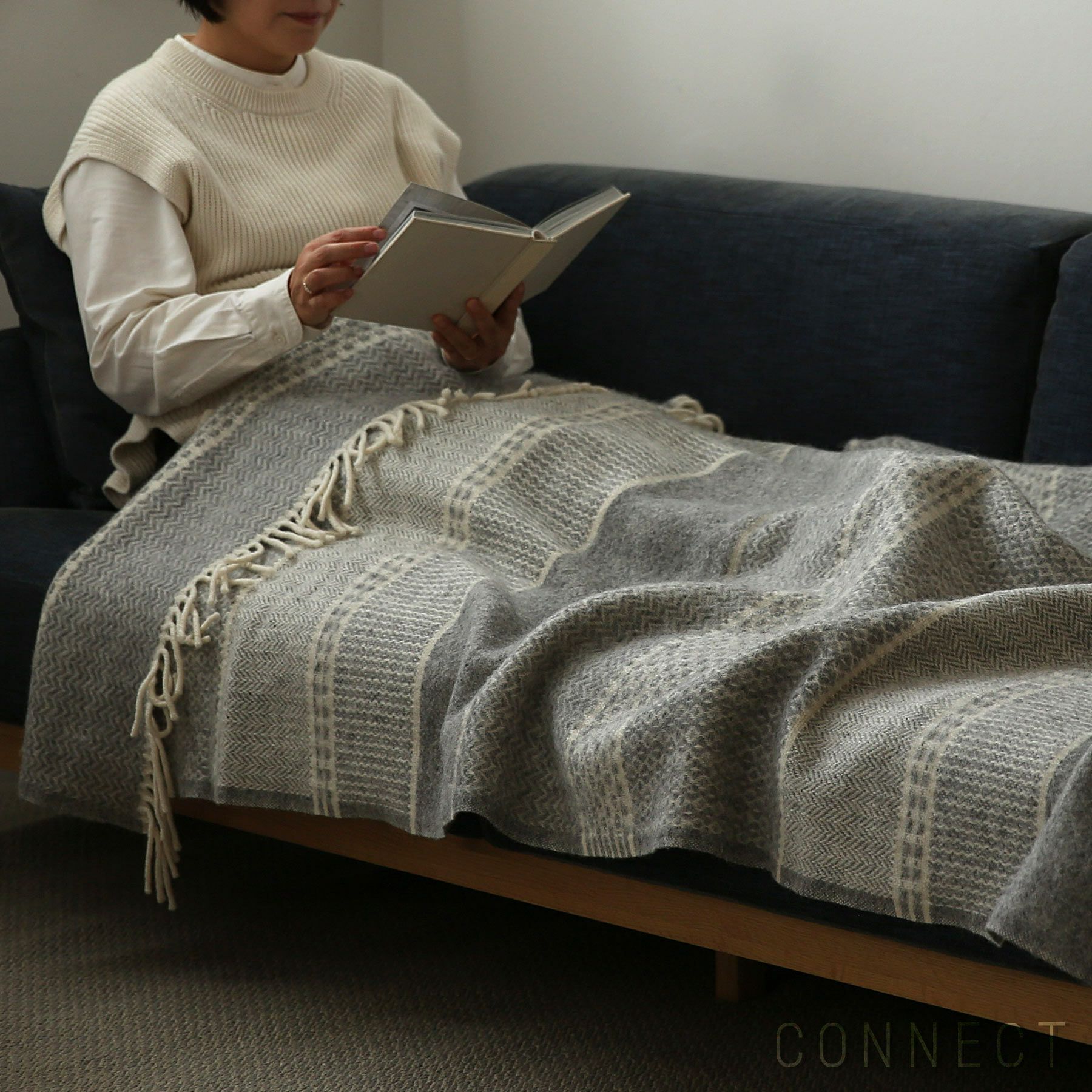 KLIPPAN（クリッパン） / ウールスロー キルト / シングルサイズ 130×200cm