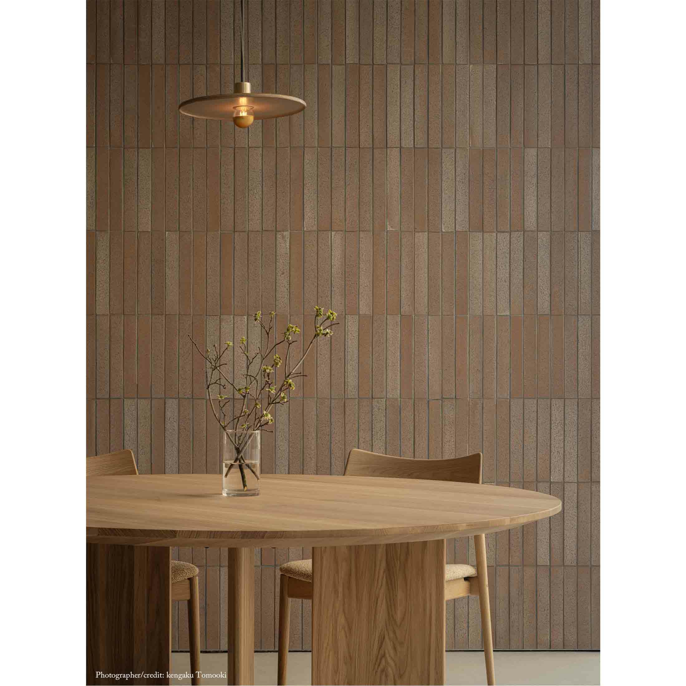 【ジャパンディセット】Karimoku Case（カリモクケース） / A-DT03 Φ120cm / ピュアオーク / ダイニングテーブル ＋ A-DC03×2脚 / ピュアオーク / ダイニングチェア