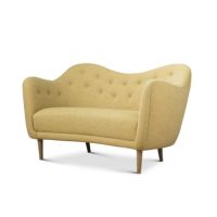 HOUSE OF FINN JUHL（ハウス・オブ・フィンユール） / 46 SOFA / オーク材・ダークオイル仕上げ / Hallingdal 407（ハリンダル） / ソファ