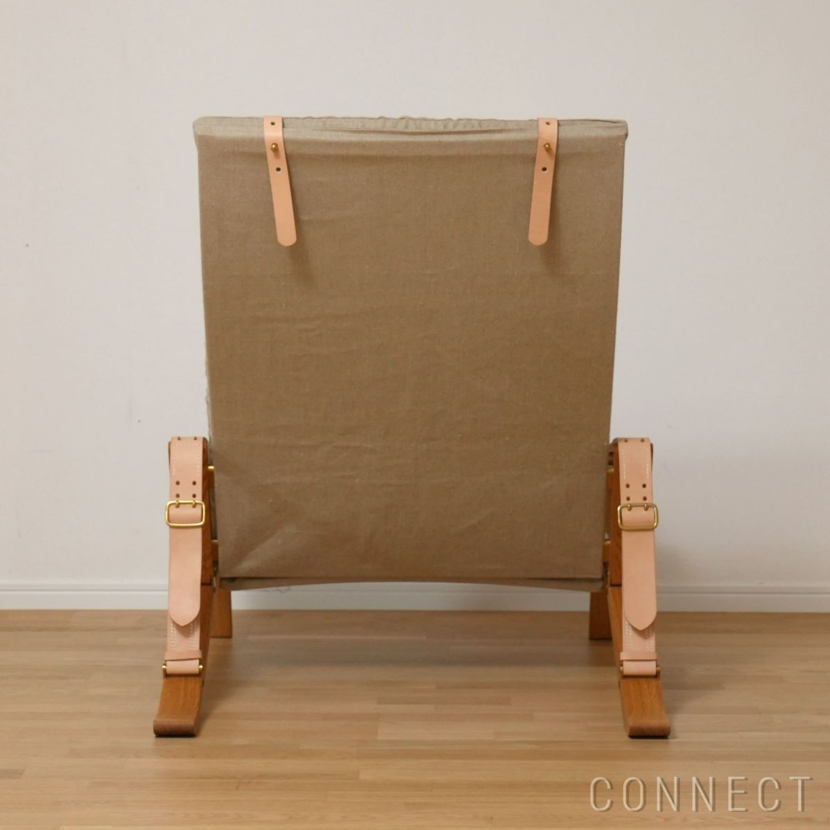 CARL HANSEN & SON（カール・ハンセン＆サン） / FK10 PLICO CHAIR（プリコチェア） / オーク材・オイル仕上げ・ナチュラルキャンバス / ハイバック ラウンジチェア