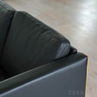CARL HANSEN & SON（カール・ハンセン＆サン） / CH163 ソファ 3シーター / オーク材・オイル仕上げ / ブラックレザー（Thor301） / 3人掛け