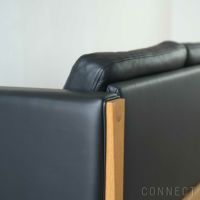 CARL HANSEN & SON（カール・ハンセン＆サン） / CH163 ソファ 3シーター / オーク材・オイル仕上げ / ブラックレザー（Thor301） / 3人掛け