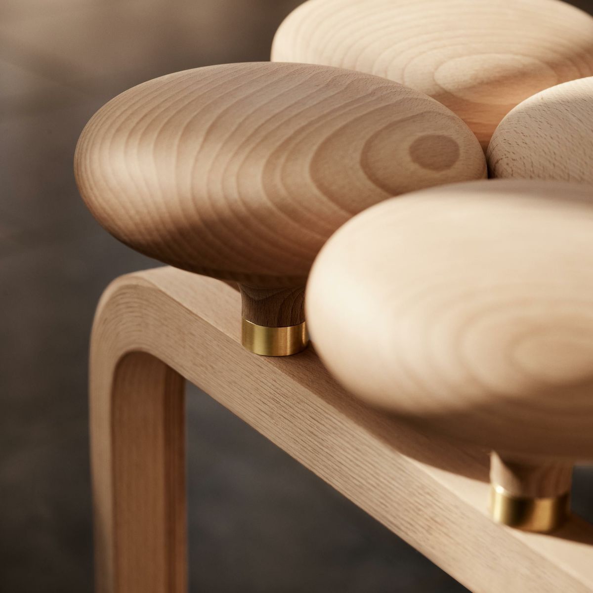 FRITZ HANSEN（フリッツ・ハンセン） / UTZON STOOL（ウツソンスツール） / ビーチ材・オイル仕上げ / スツール