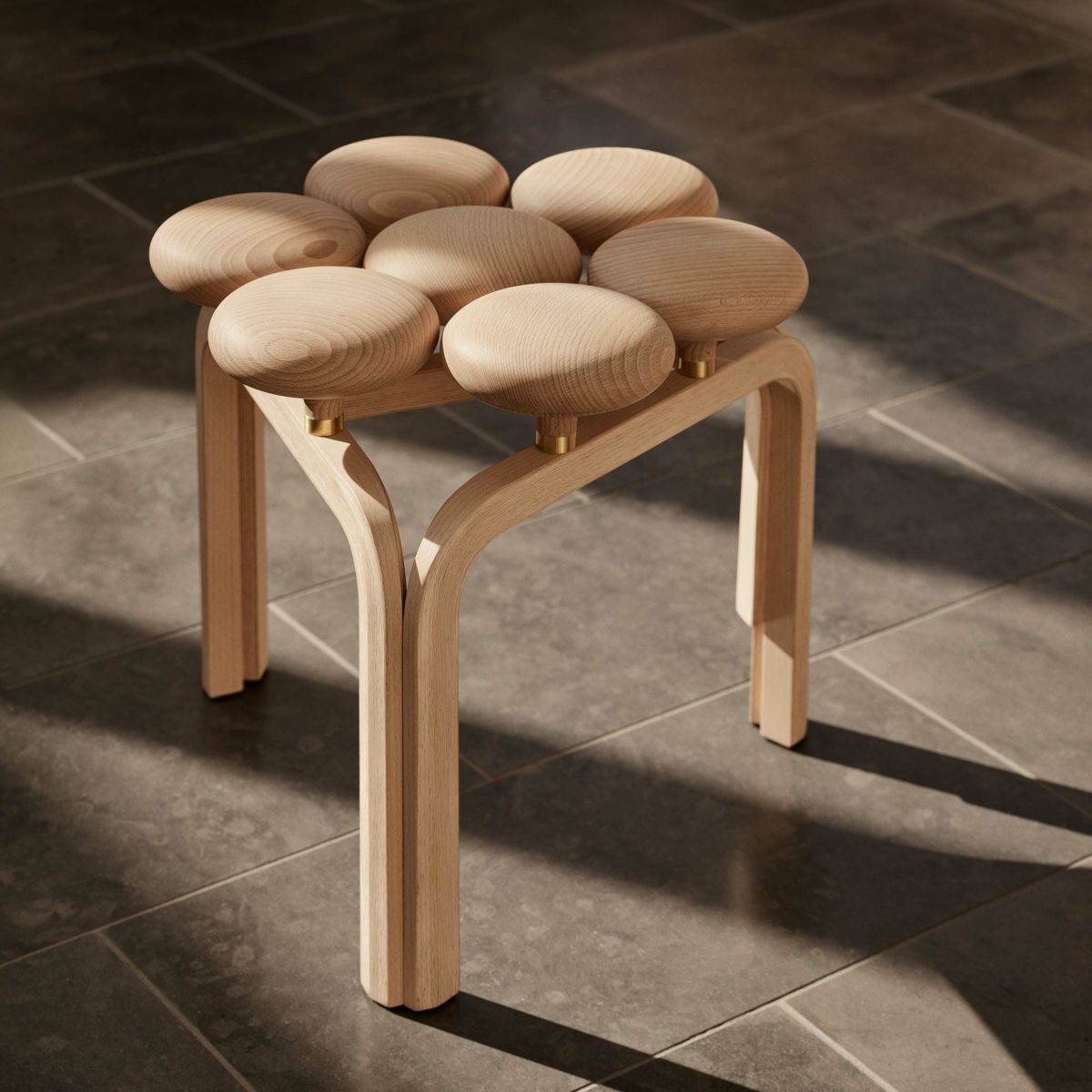 FRITZ HANSEN（フリッツ・ハンセン） / UTZON STOOL（ウツソンスツール） / ビーチ材・オイル仕上げ / スツール