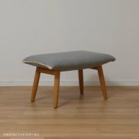 CARL HANSEN & SON（カール・ハンセン＆サン） / CH78 ラウンジチェア（復刻ママベア）ネックピロー付＋E016フットスツール / オーク材・オイル仕上げ