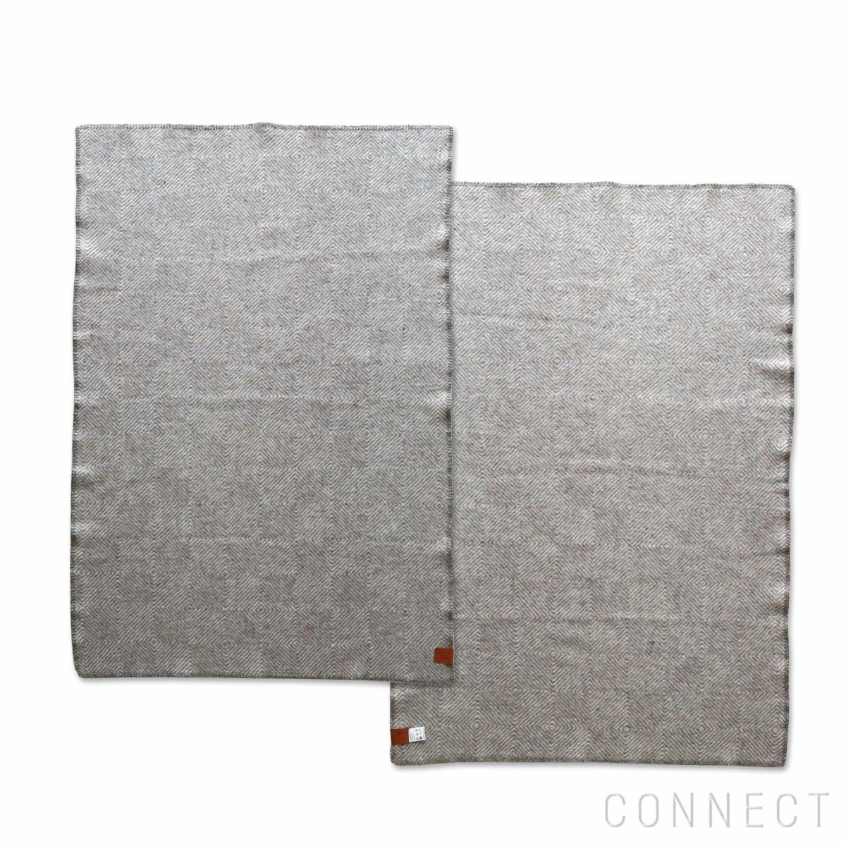 KLIPPAN（クリッパン） / ウールハーフスロー グースアイ MIDI / 90×130cm