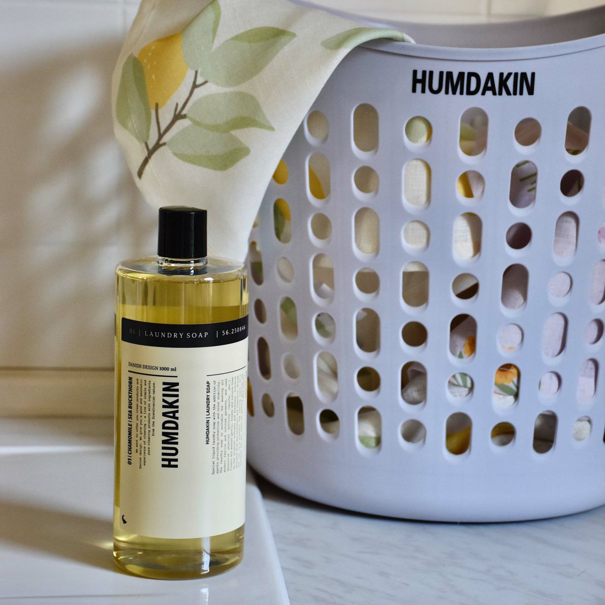 【送料無料】HUMDAKIN（ハムダキン） / LAUNDRY SOAP（ランドリーソープ） 01 Chamomile&Sea Buckthorn（カモミール＆シーバックソーン） 1000ml 