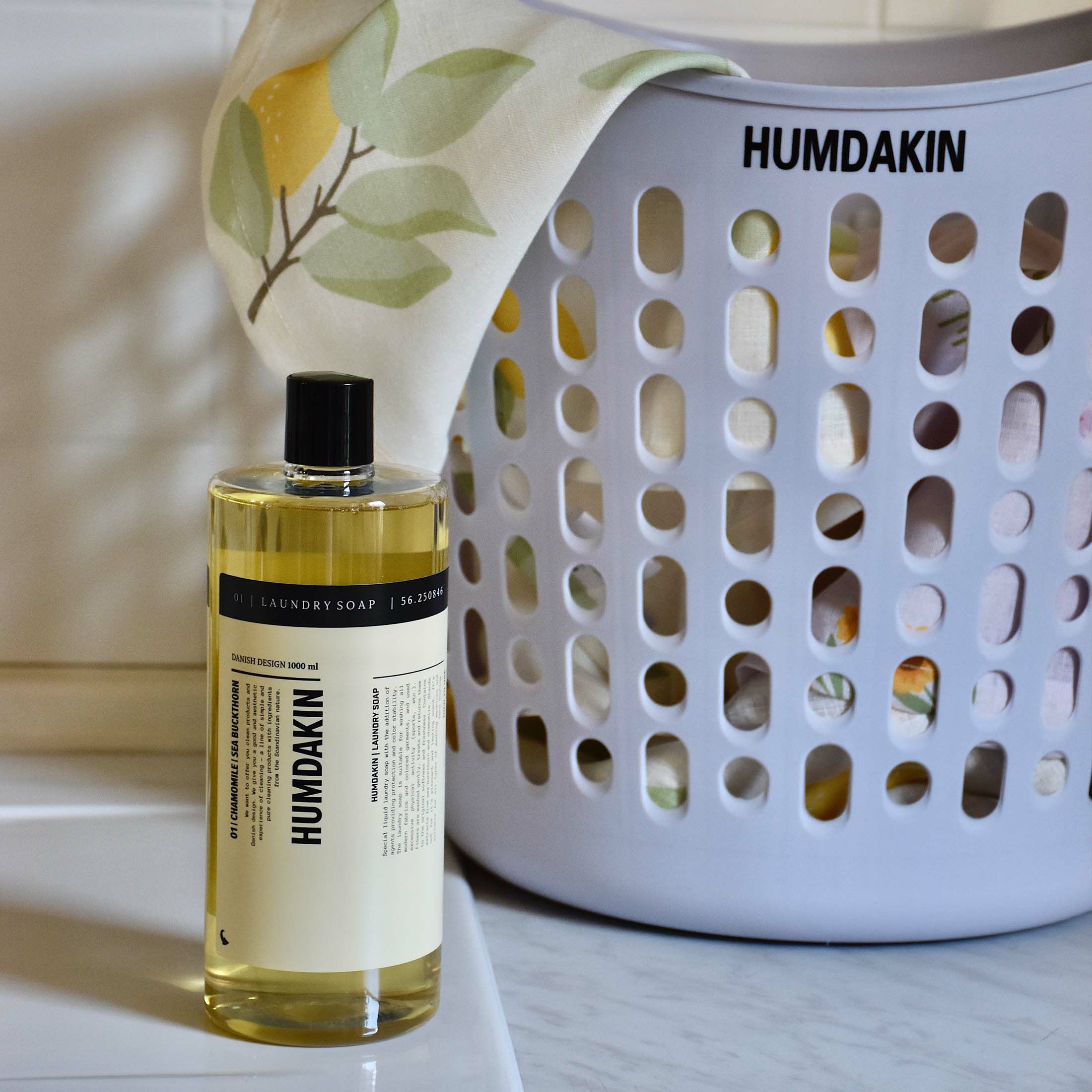 【送料無料】HUMDAKIN（ハムダキン） / LAUNDRY SOAP（ランドリーソープ） 01 Chamomile&Sea Buckthorn（カモミール＆シーバックソーン） 1000ml 