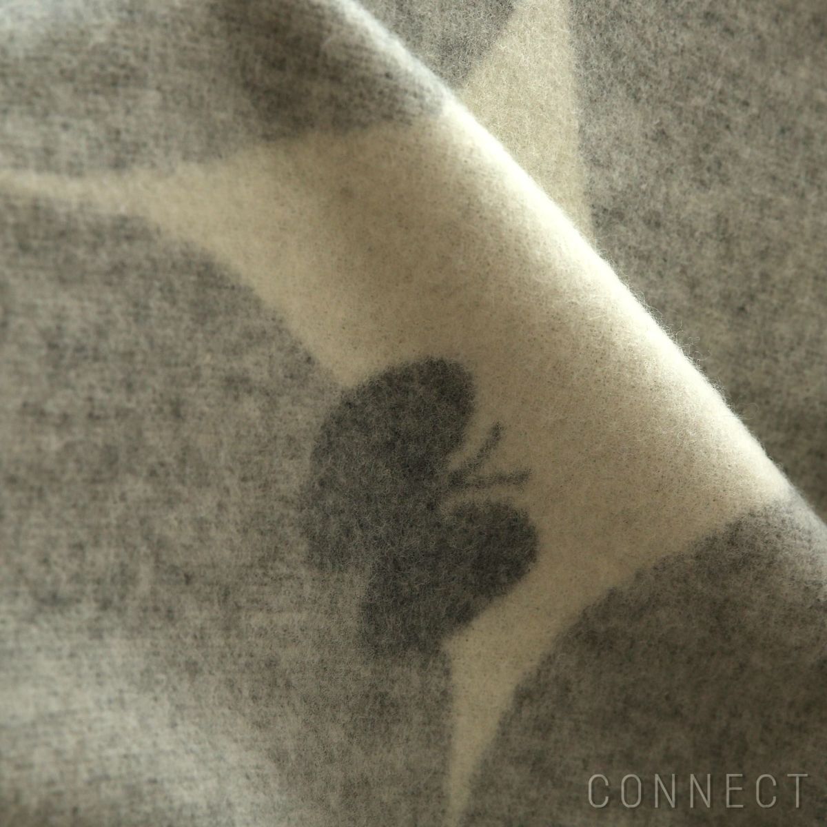 KLIPPAN（クリッパン）×mina perhonen（ミナ ペルホネン） / PERHONEN（ペルホネン） / ウール ハーフブランケット / 90×130cm