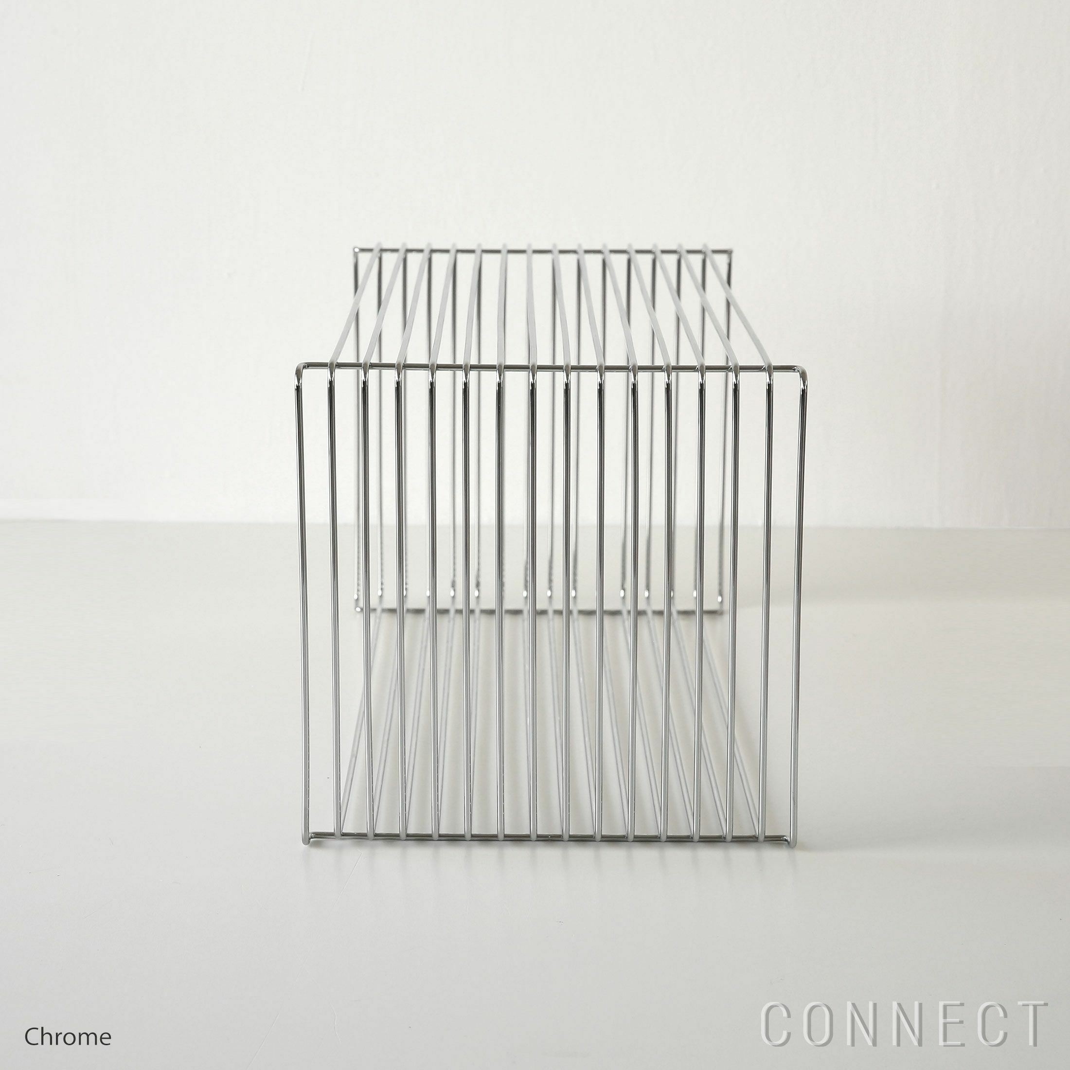 Montana（モンタナ） / Panton Wire（パントンワイヤー）3点セット / シングル（クローム）＋ダブル（クローム）＋トップパネル（シングル White Marble） / シェルフ