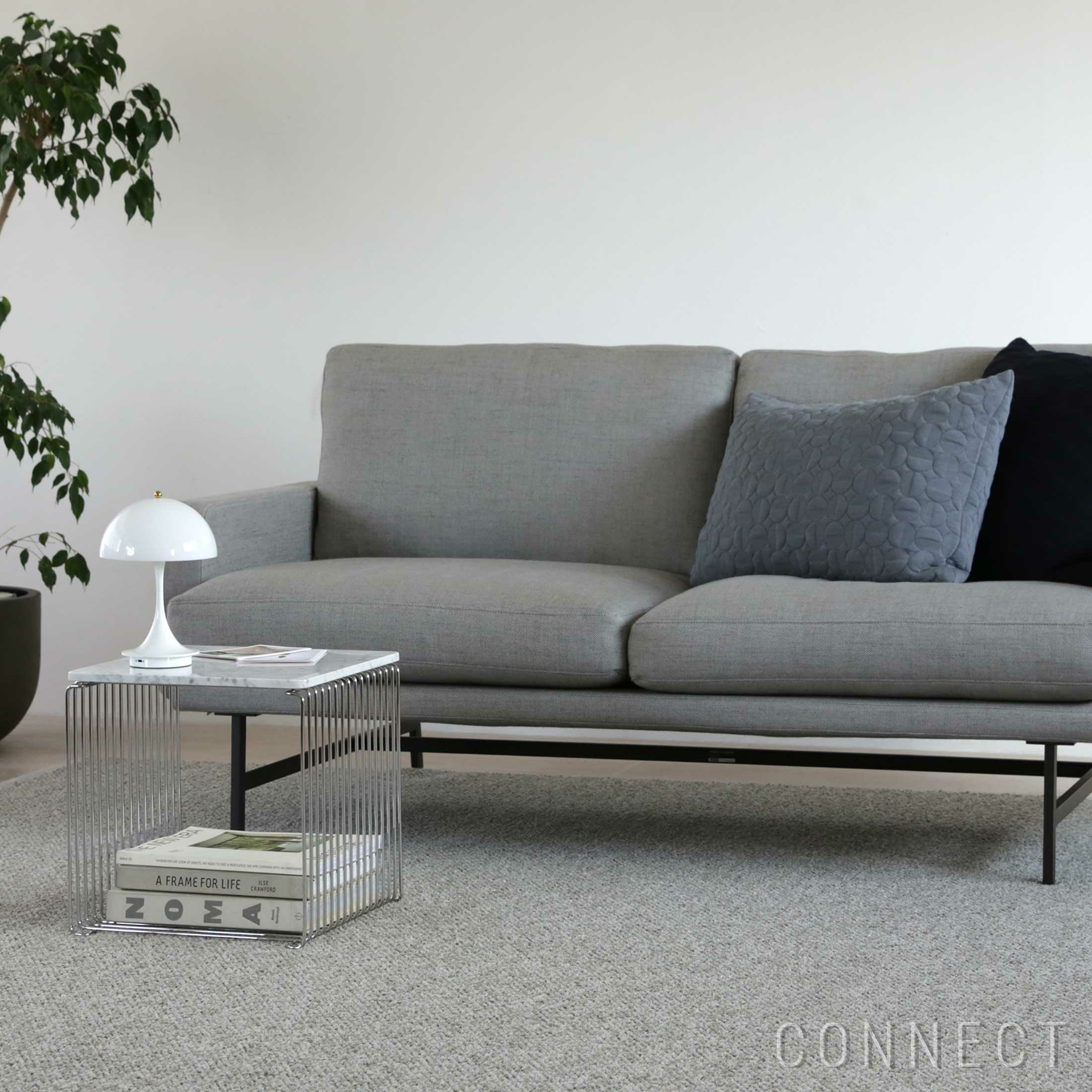 Montana（モンタナ） / Panton Wire（パントンワイヤー）2点セット / シングル（クローム）＋トップパネル（シングル White Marble） / シェルフ