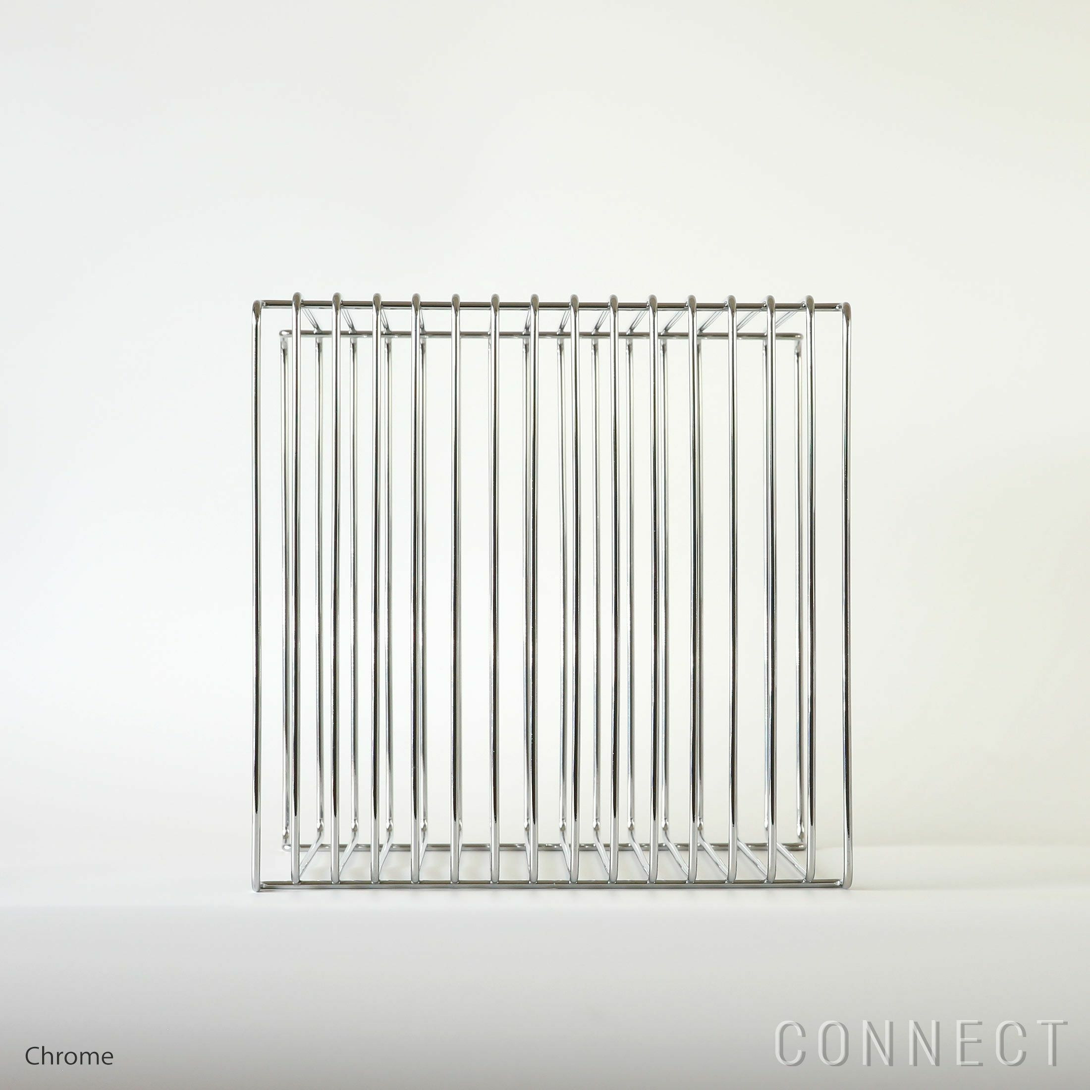 Montana（モンタナ） / Panton Wire（パントンワイヤー）2点セット / シングル（クローム）＋トップパネル（シングル White Marble） / シェルフ