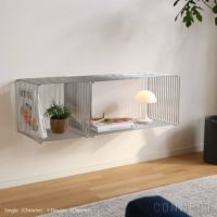 Montana（モンタナ） / Panton Wire（パントンワイヤー）2点セット / シングル（クローム）＋ダブル（クローム） / シェルフ