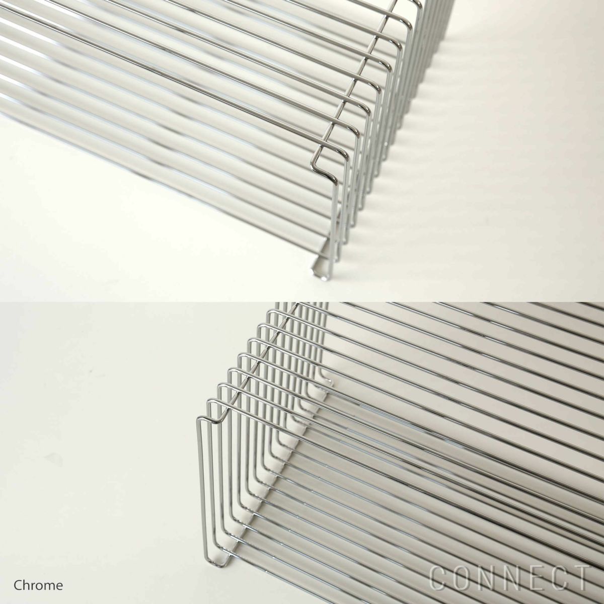 Montana（モンタナ） / Panton Wire（パントンワイヤー）2点セット / シングル（クローム）＋ダブル（クローム） / シェルフ