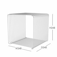 Montana（モンタナ） / Panton Wire（パントンワイヤー）2点セット / シングル（クローム）＋ダブル（クローム） / シェルフ