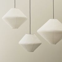 HAY（ヘイ） / PAPER SHADE DIAMOND + CORD SET（ペーパーシェードダイヤモンド + コードセット） / Φ50 / クラシックホワイト / ペンダントライト