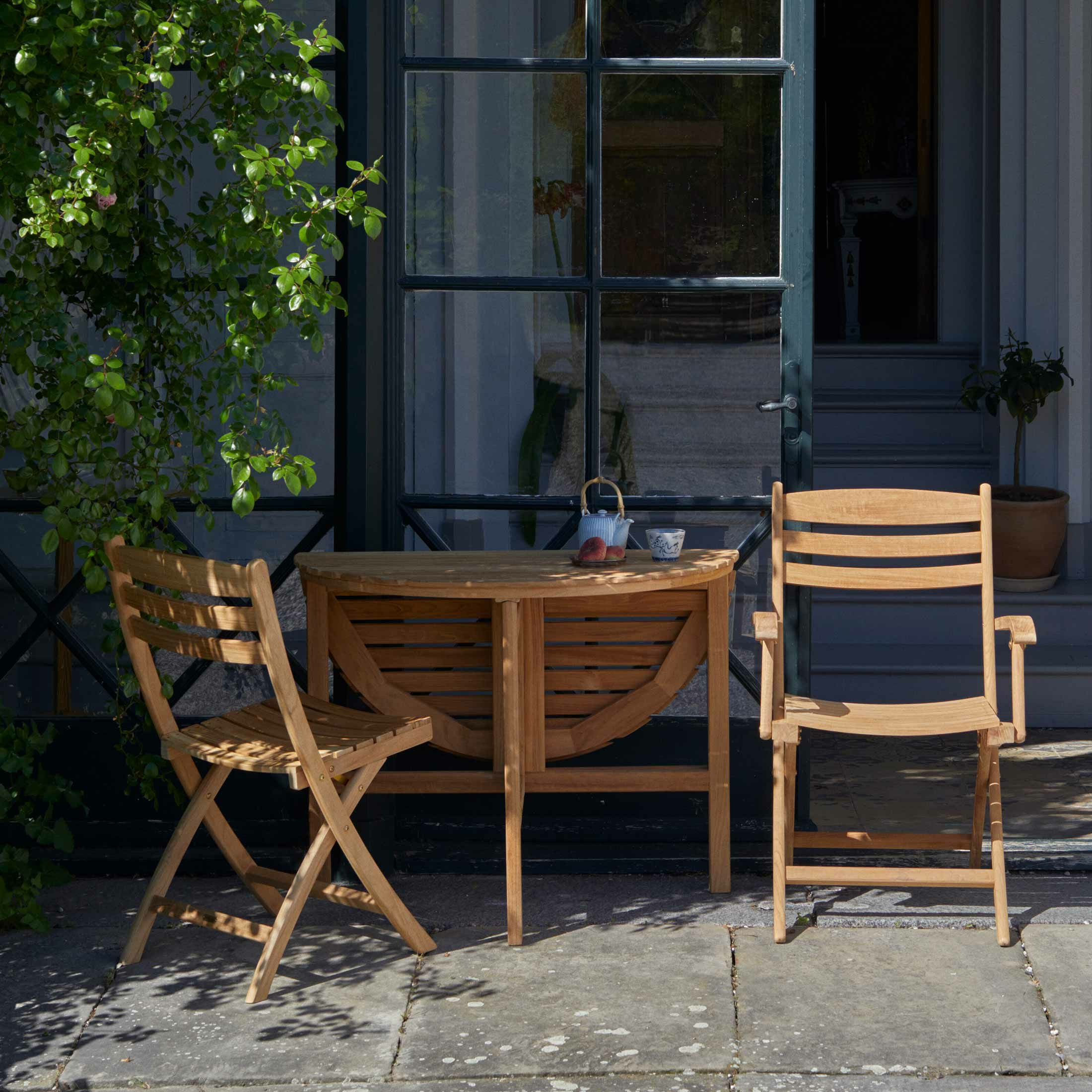 FRITZ HANSEN（フリッツ・ハンセン） / SKAGERAK（スカゲラック） / SELANDIA（セランディア）アームチェア / チーク材 / 屋外・アウトドア用