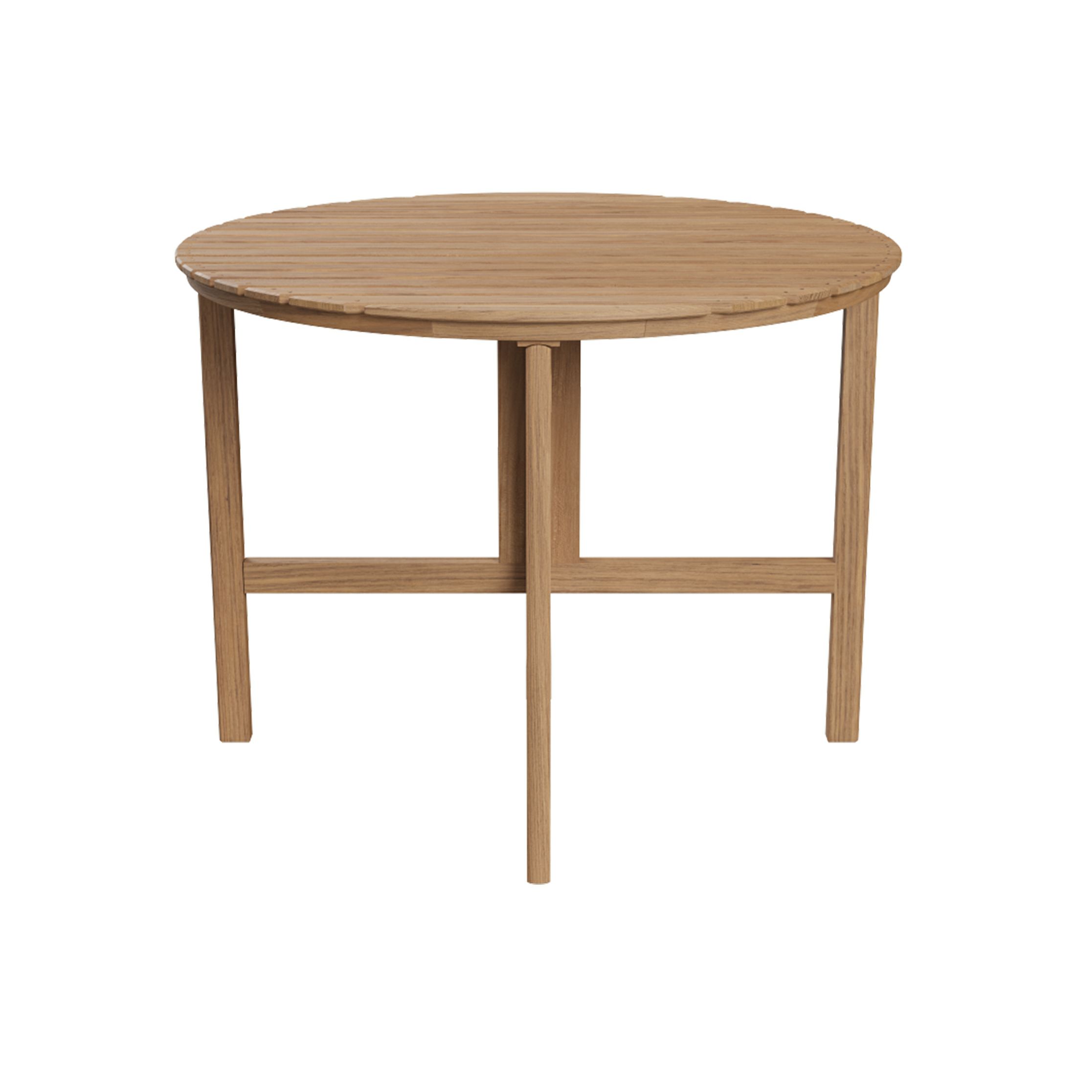 FRITZ HANSEN（フリッツ・ハンセン） / SKAGERAK（スカゲラック） / SELANDIA（セランディア）テーブル φ94cm / チーク材 / 屋外・アウトドア用