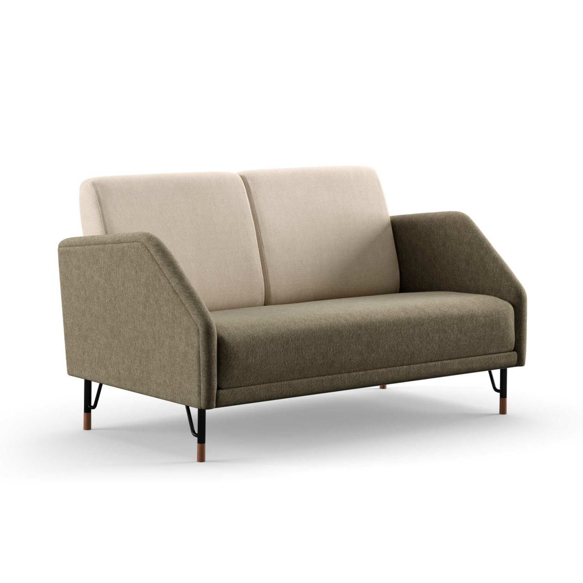 HOUSE OF FINN JUHL（ハウス・オブ・フィンユール） / 77 SOFA 2 SEATER（2シーターソファ） / レザー（Vegetal Nature） 脚：オーク材・ダークオイル仕上げ