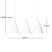 LYFA（リーファ） / MOSAIK SIDEBYSIDE Ⅲ（モザイク） / 全2色 / ペンダントライト【要電気工事】《LED電球プレゼント》
