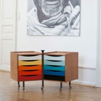 HOUSE OF FINN JUHL（ハウス・オブ・フィンユール） / GLOVE CABINET（グローブキャビネット） / チェリー材・オイル仕上げ / 引き出し付き（WARM AND COLD）