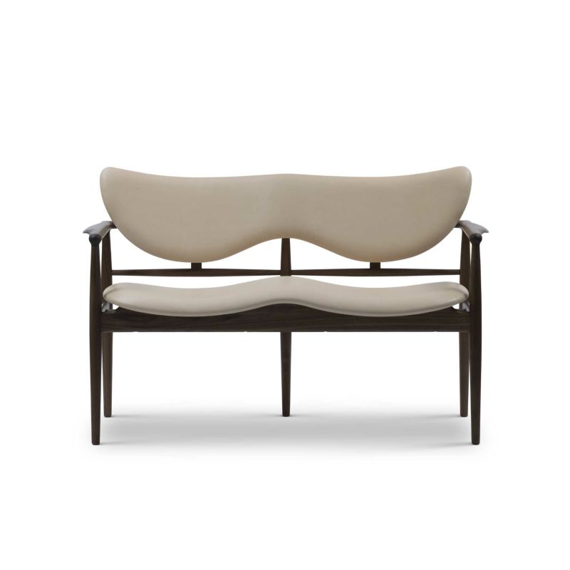 HOUSE OF FINN JUHL（ハウス・オブ・フィンユール） / 48 SOFA BENCH / ウォルナット材・オイル仕上げ・レザー（Vegetal Nature） / ベンチ