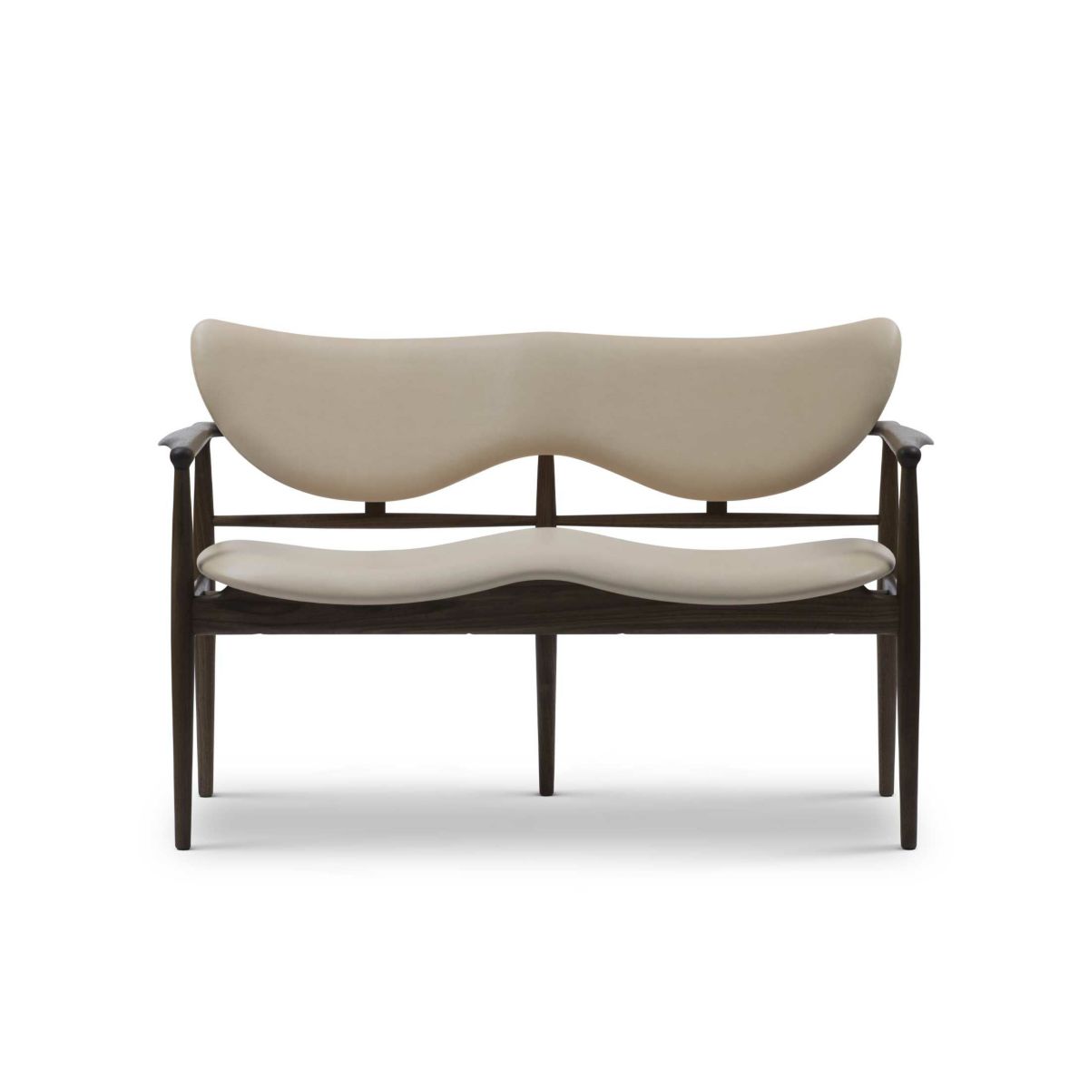 HOUSE OF FINN JUHL（ハウス・オブ・フィンユール） / 48 SOFA BENCH / ウォルナット材・オイル仕上げ・レザー（Vegetal Nature） / ベンチ