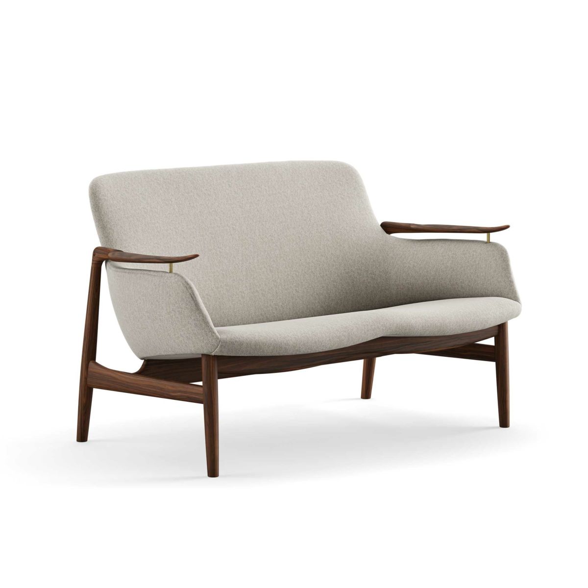 HOUSE OF FINN JUHL（ハウス・オブ・フィンユール） / 53 SOFA / ウォルナット材・オイル仕上げ / Hallingdal 110（ハリンダル） / ソファ