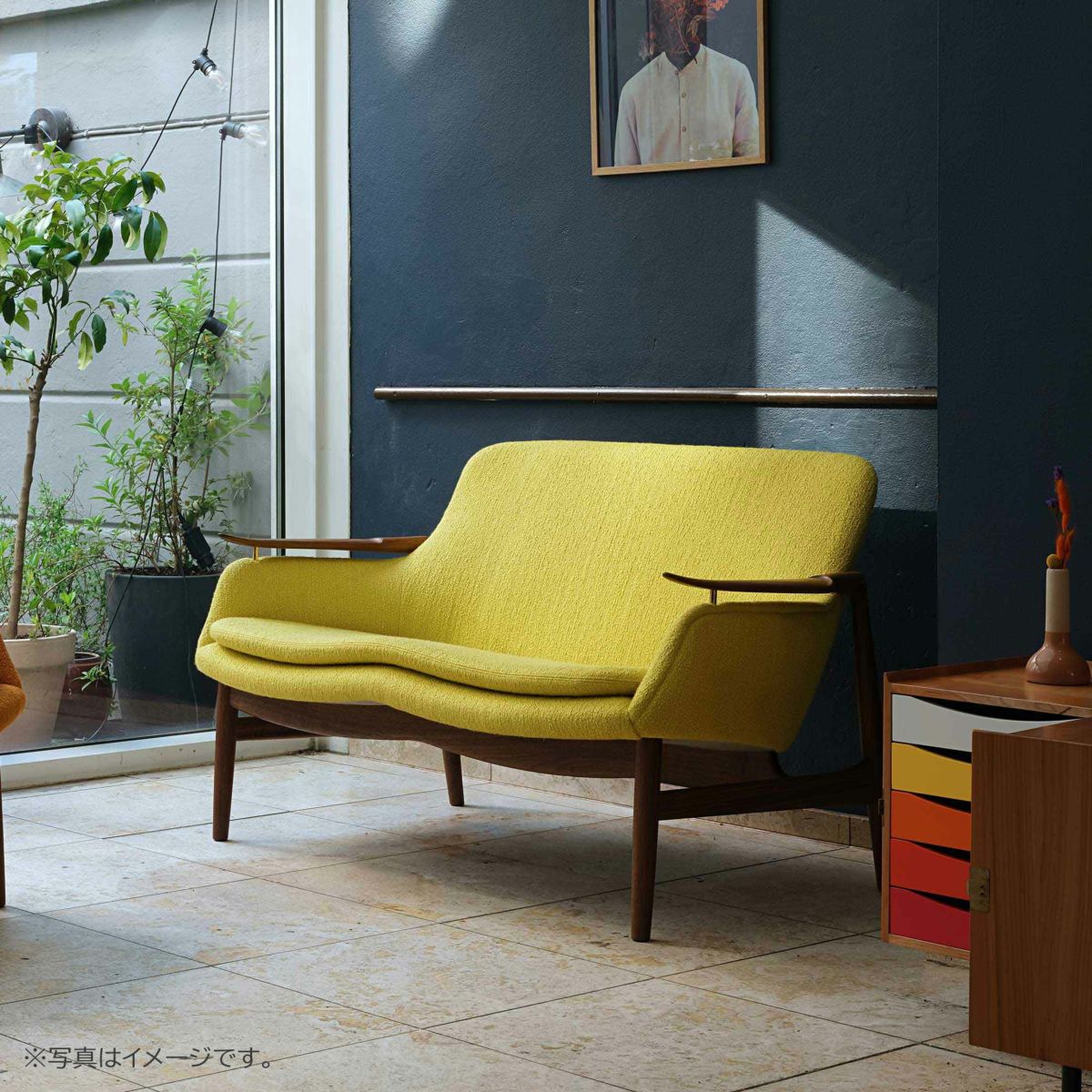 HOUSE OF FINN JUHL（ハウス・オブ・フィンユール） / 53 SOFA / ウォルナット材・オイル仕上げ / Hallingdal 110（ハリンダル） / ソファ