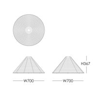 Karimoku Case（カリモクケース） / ARCHIPELAGO N-PL01 / Pendant Lamp 700 + ソケットSET / ペンダントライト