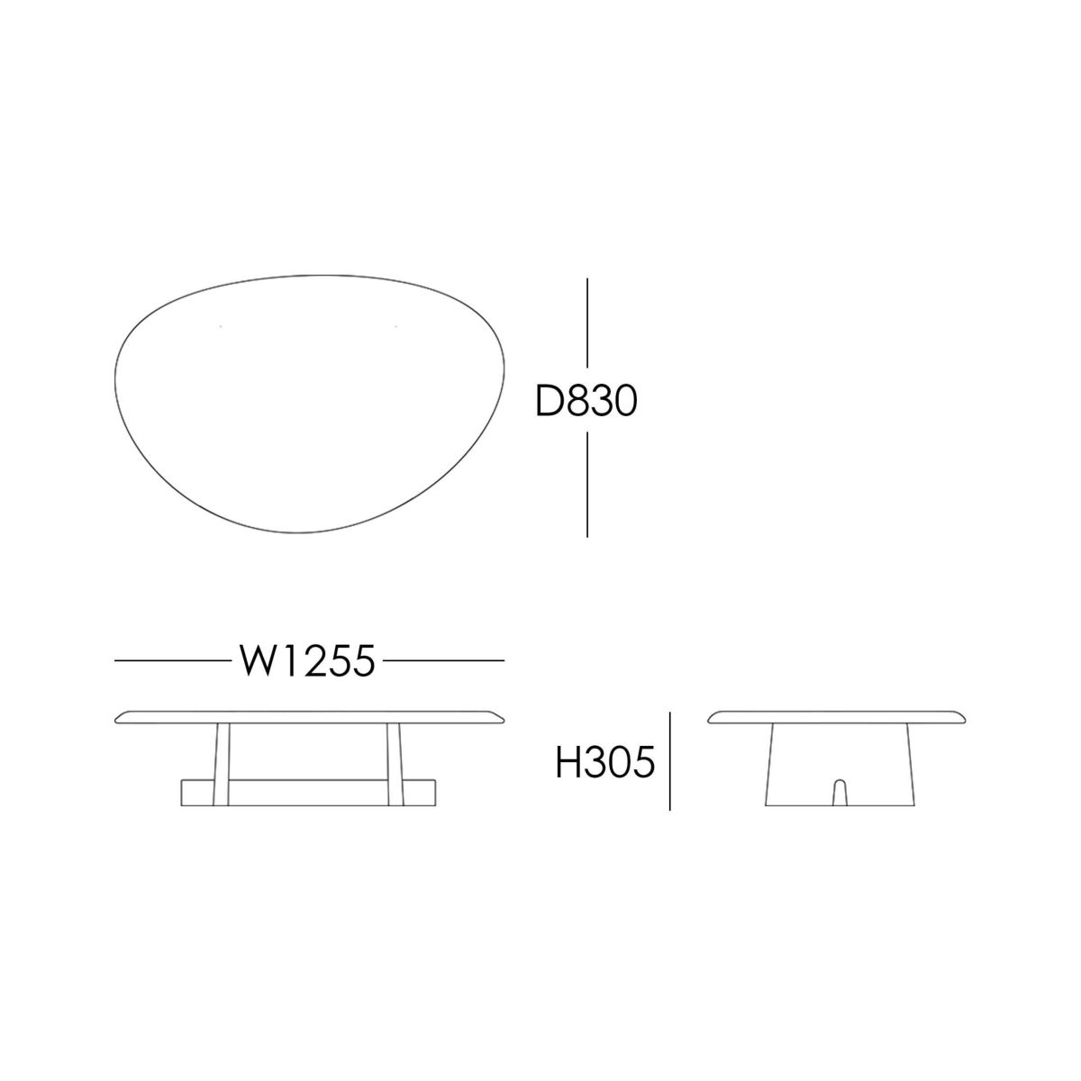 Karimoku Case（カリモクケース） / AZABU HILLS RESIDENCE N-CT04 / Coffee Table / コーヒーテーブル