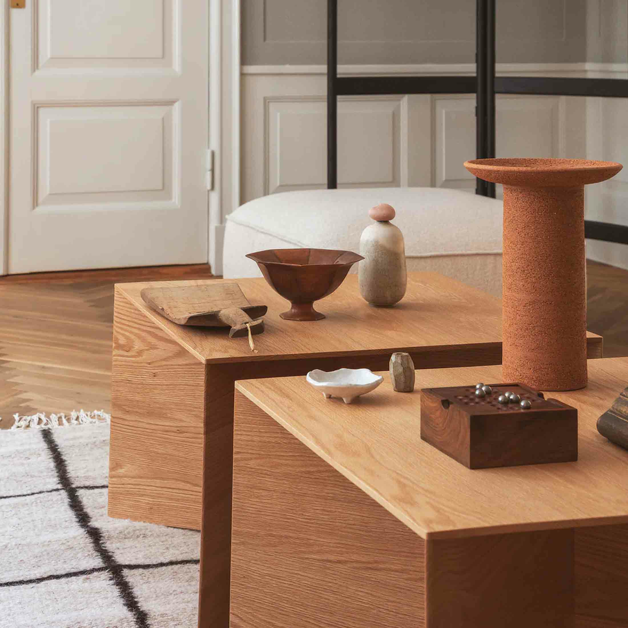 ARIAKE（アリアケ） / Paperwood Coffee table（ペーパーウッド コーヒーテーブル） / 全6色