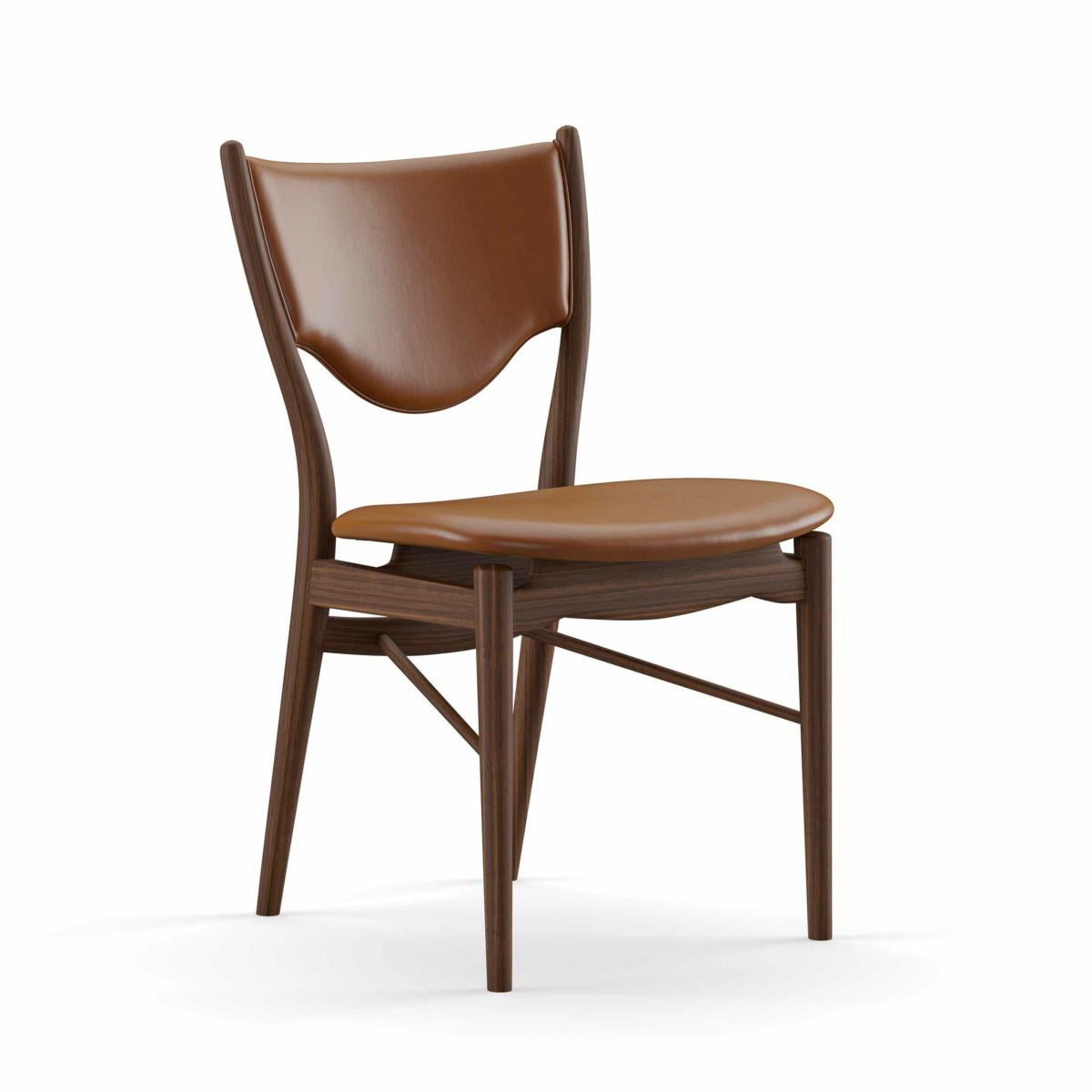 HOUSE OF FINN JUHL（ハウス・オブ・フィンユール） / 46 CHAIR / ウォルナット材・オイル仕上げ・エレガンスレザー（Elegance Walnut）