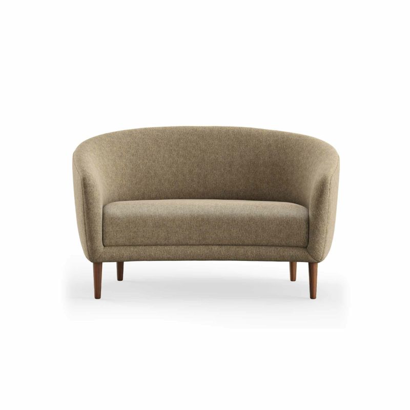 HOUSE OF FINN JUHL（ハウス・オブ・フィンユール） / LITTLE MOTHER SOFA 2 SEATER（リトルマザーソファ ２シーター） / ウォルナット材・オイル仕上げ / Hallingdal 227（ハリンダル）