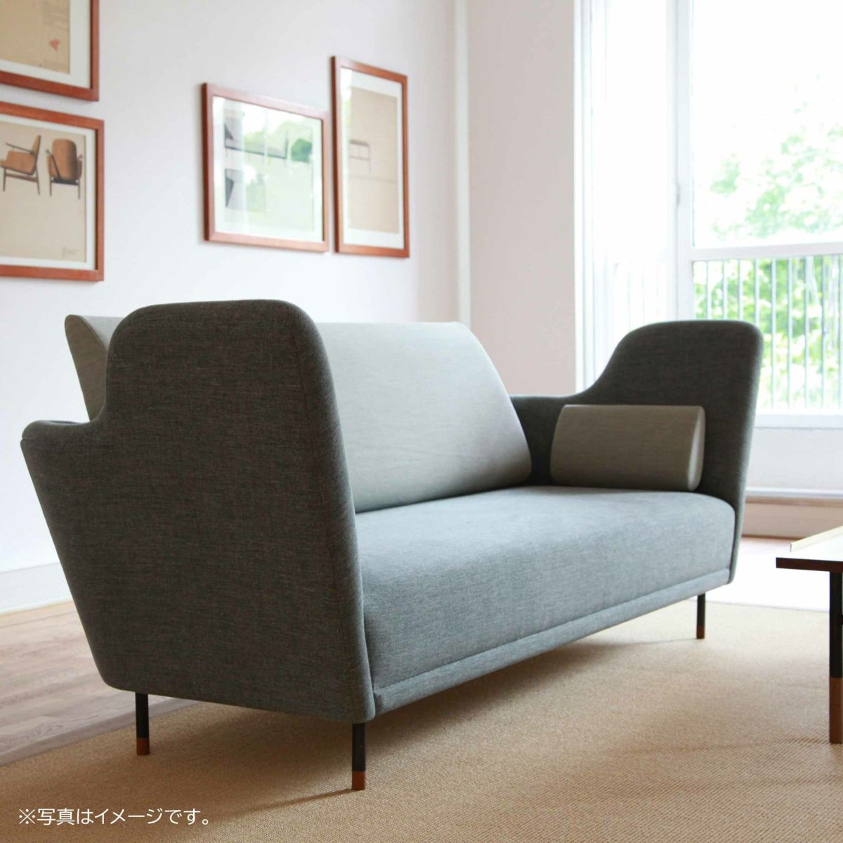 HOUSE OF FINN JUHL（ハウス・オブ・フィンユール） / 57 SOFA / ウォルナット材・オイル仕上げ / Remix 612（リミックス） / ソファ