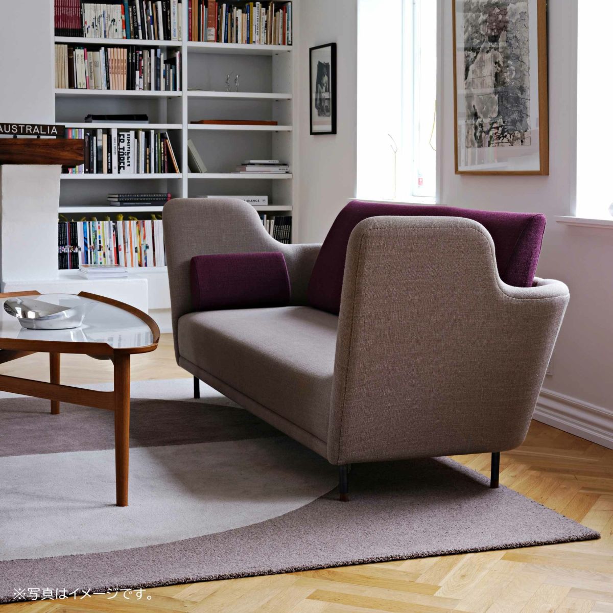 HOUSE OF FINN JUHL（ハウス・オブ・フィンユール） / 57 SOFA / ウォルナット材・オイル仕上げ / Remix 612（リミックス） / ソファ