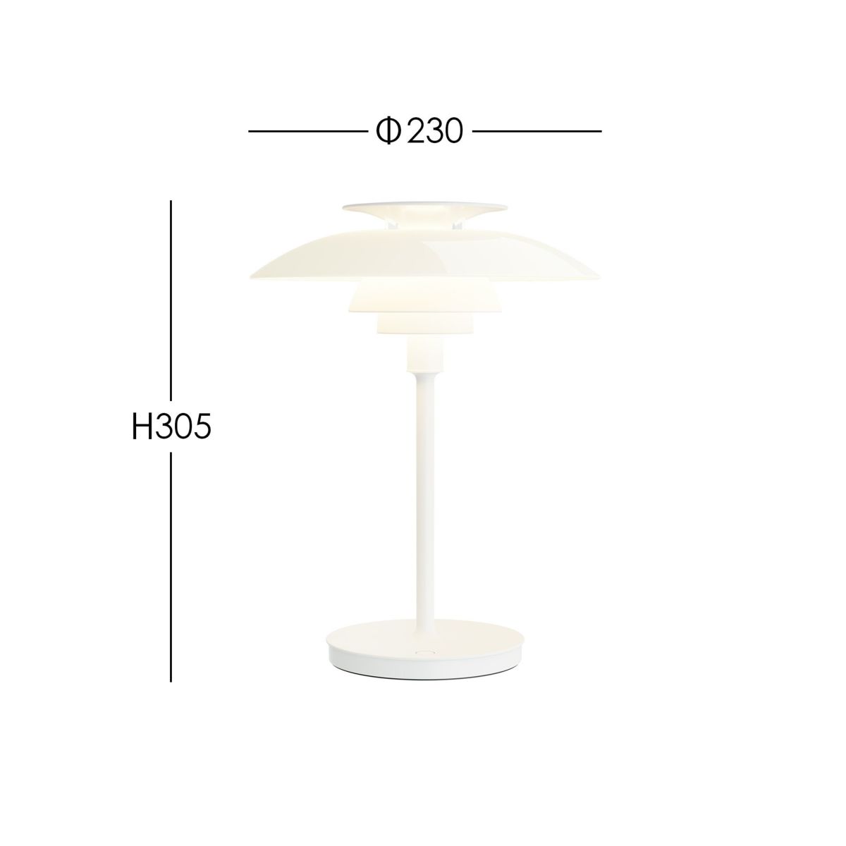 Louis Poulsen（ルイスポールセン） / PH 80 Portable Lamp（PH 80 ポータブルランプ） / 全2色 / テーブルランプ