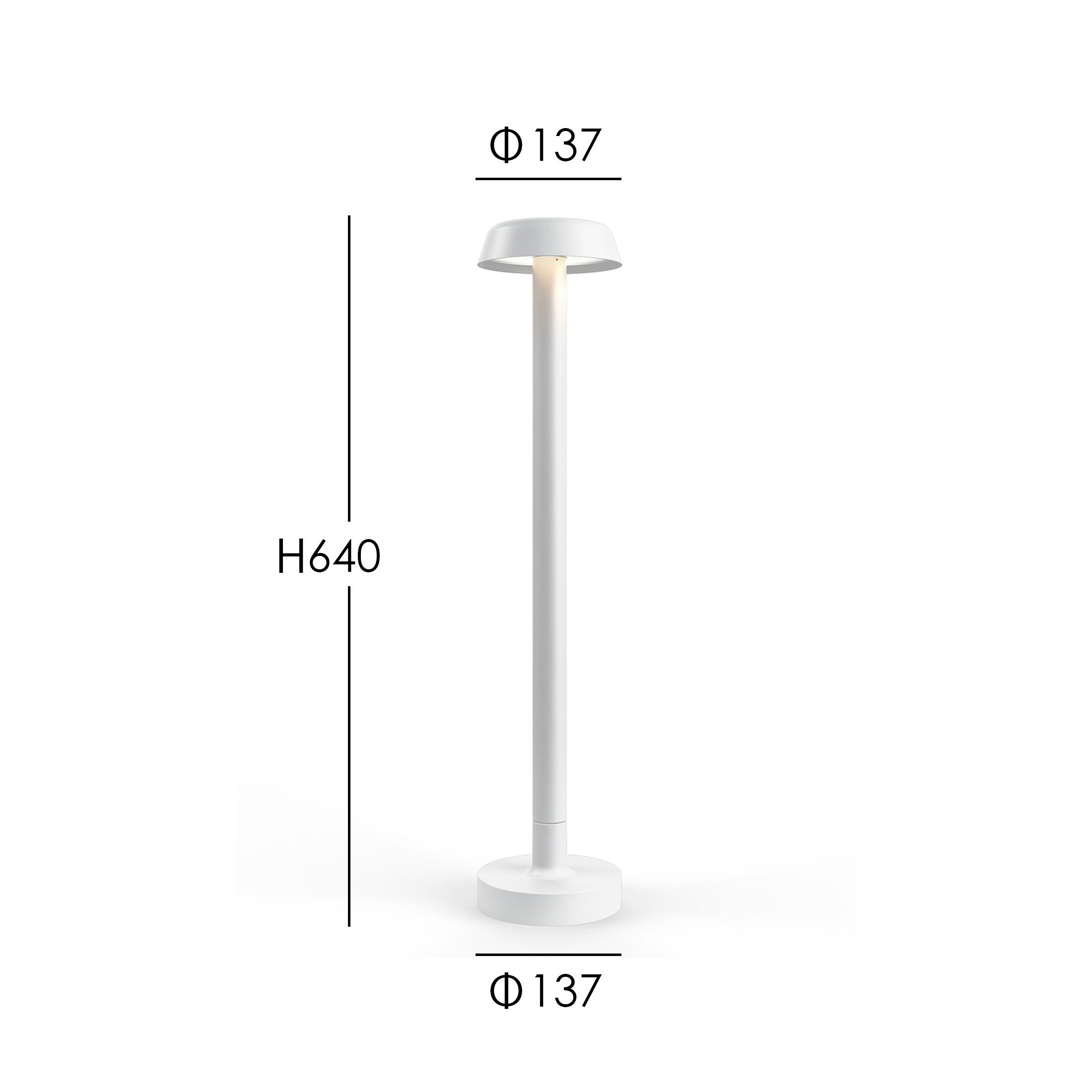 FLOS（フロス） / BELVEDERE CLOVE 1（ベルヴェデーレ グローヴ） / H640 / 全5色 / 庭園灯