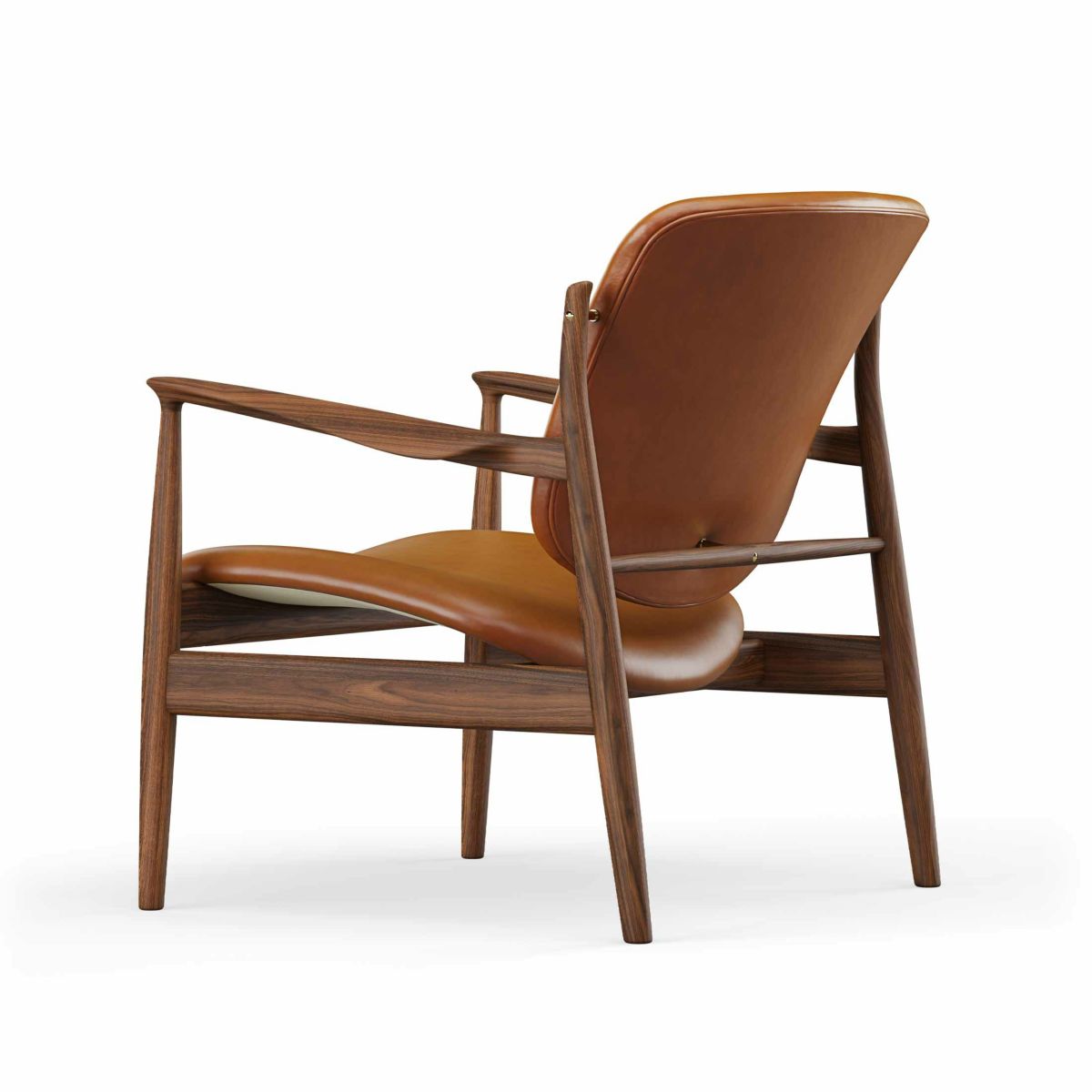 HOUSE OF FINN JUHL（ハウス・オブ・フィンユール） / FRANCE CHAIR（フランスチェア） / ウォルナット材・オイル仕上げ・エレガンスレザー（Elegance Walnut） / ラウンジチェア