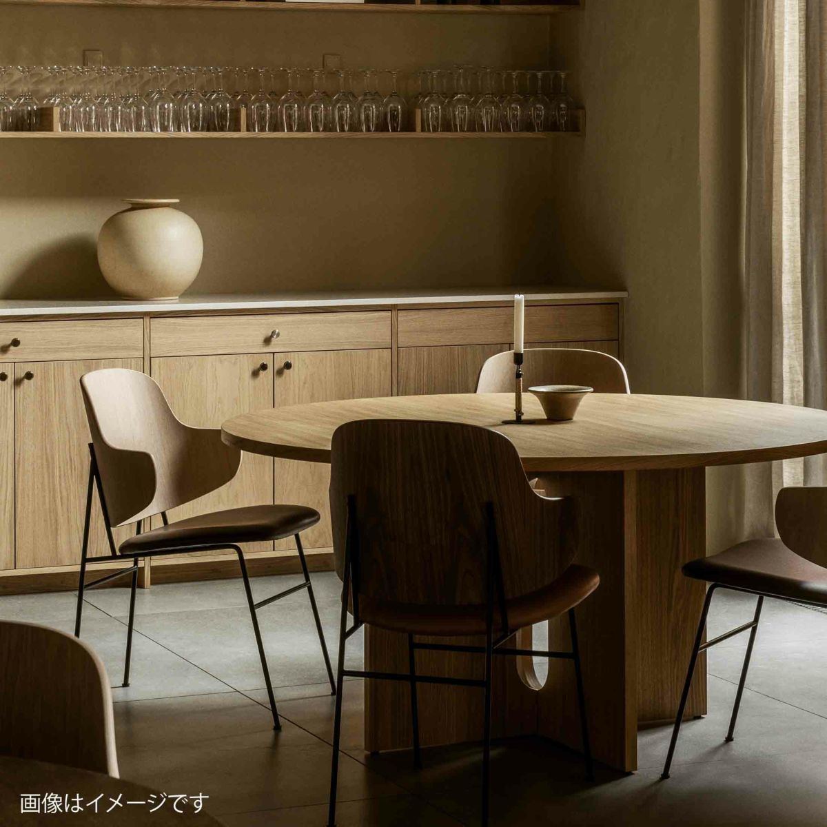 Audo Copenhagen（オドー・コペンハーゲン） / THE PENGUIN DINING CHAIR（ペンギンダイニングチェア） / Natural Oak