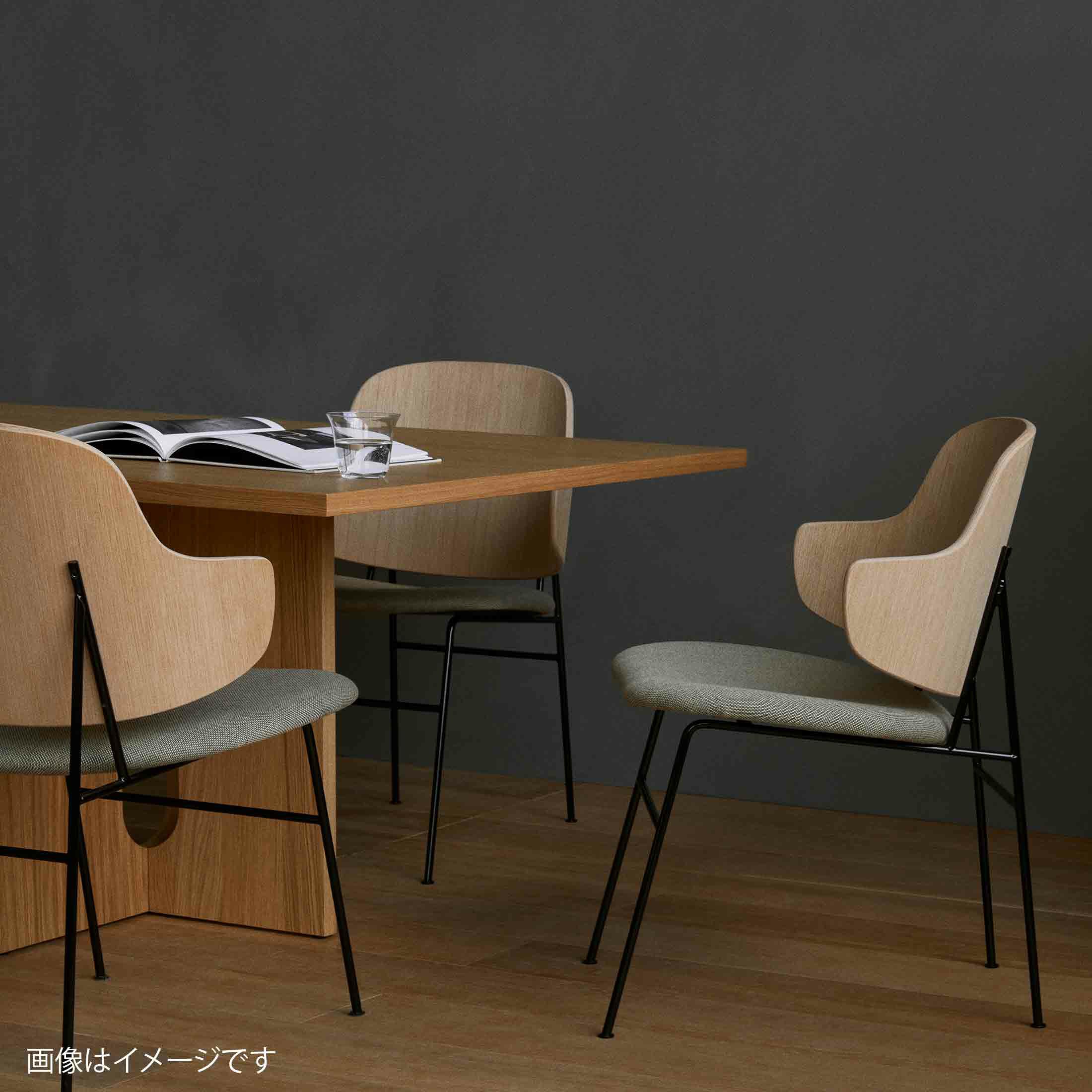 Audo Copenhagen（オドー・コペンハーゲン） / THE PENGUIN DINING CHAIR（ペンギンダイニングチェア） / Natural Oak
