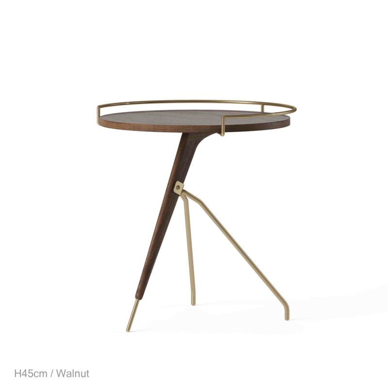 Audo Copenhagen（オドー・コペンハーゲン） / UMANOFF SIDE TABLE H45cm（ウマノフ サイドテーブル） / Walnut / ウォルナット