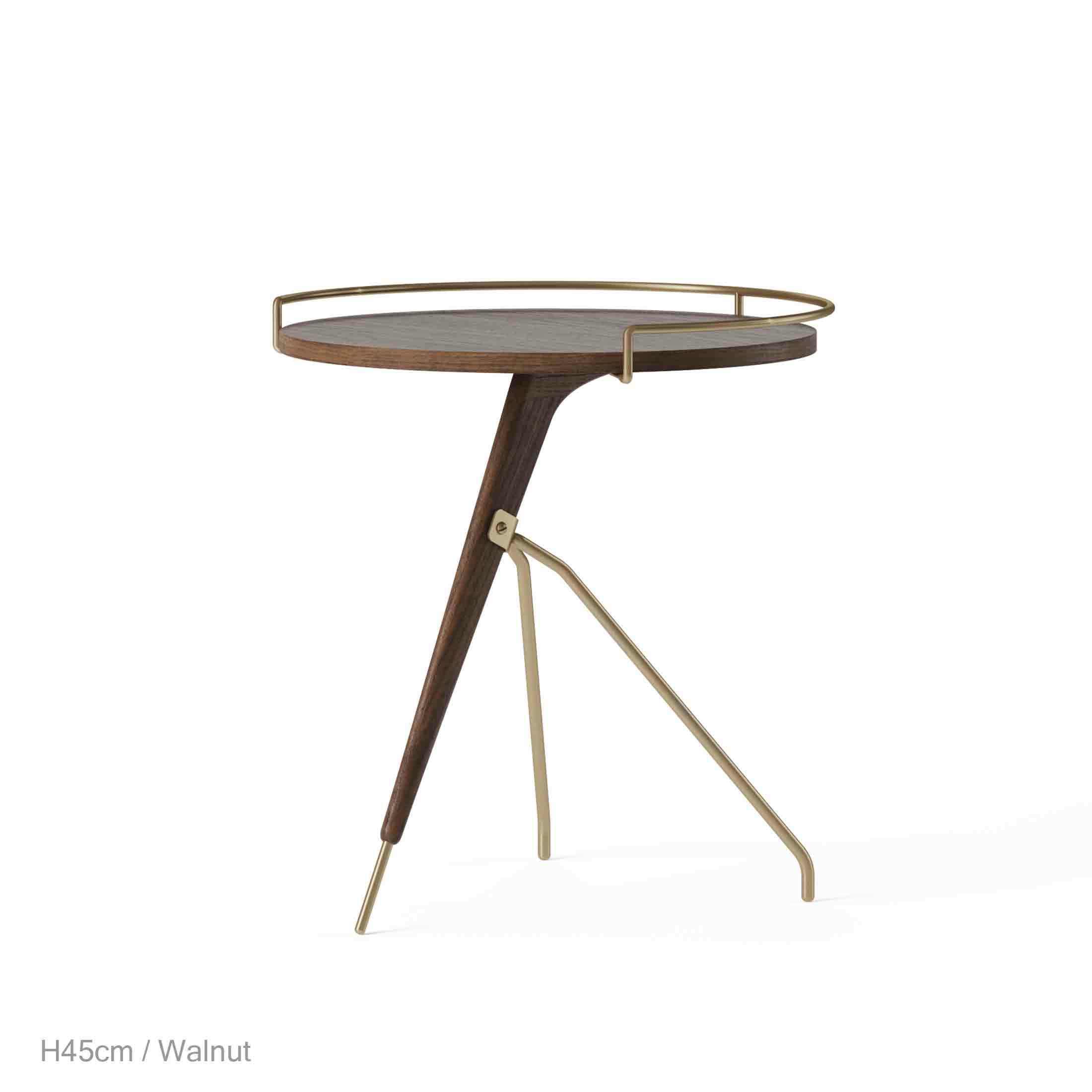 Audo Copenhagen（オドー・コペンハーゲン） / UMANOFF SIDE TABLE H45cm（ウマノフ サイドテーブル） / Walnut / ウォルナット