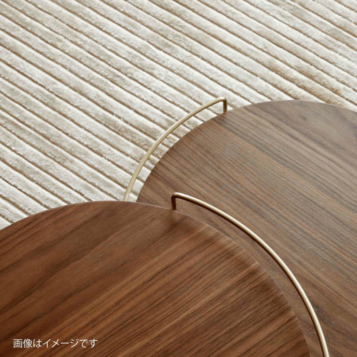 Audo Copenhagen（オドー・コペンハーゲン） / UMANOFF SIDE TABLE H45cm（ウマノフ サイドテーブル） / Walnut / ウォルナット