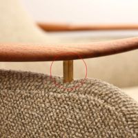 【アウトレット】HOUSE OF FINN JUHL（ハウス・オブ・フィンユール） / 53 CHAIR / チーク材・オイル仕上げ / Moss 0020（モス） / ラウンジチェア