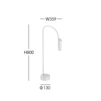 FLOS（フロス） / CAULE BOLLARD 1（コーレ ボラード） / H800 / 3000K / 全6色 / 庭園灯