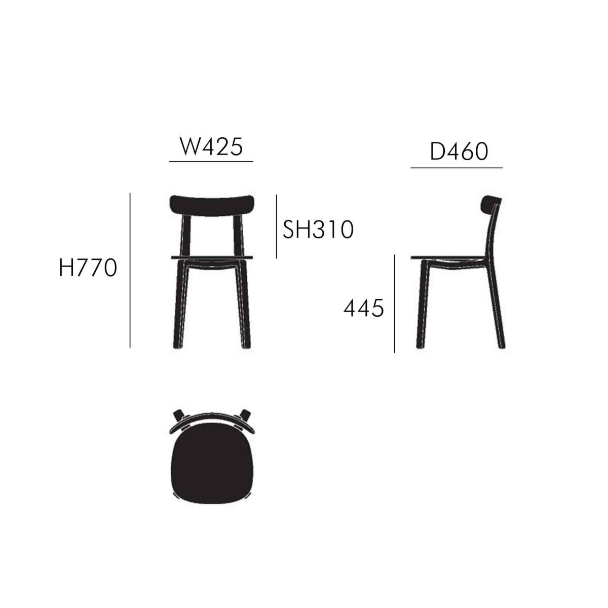 Vitra（ヴィトラ） /  APC（エーピーシー） / チェア/ 全7色