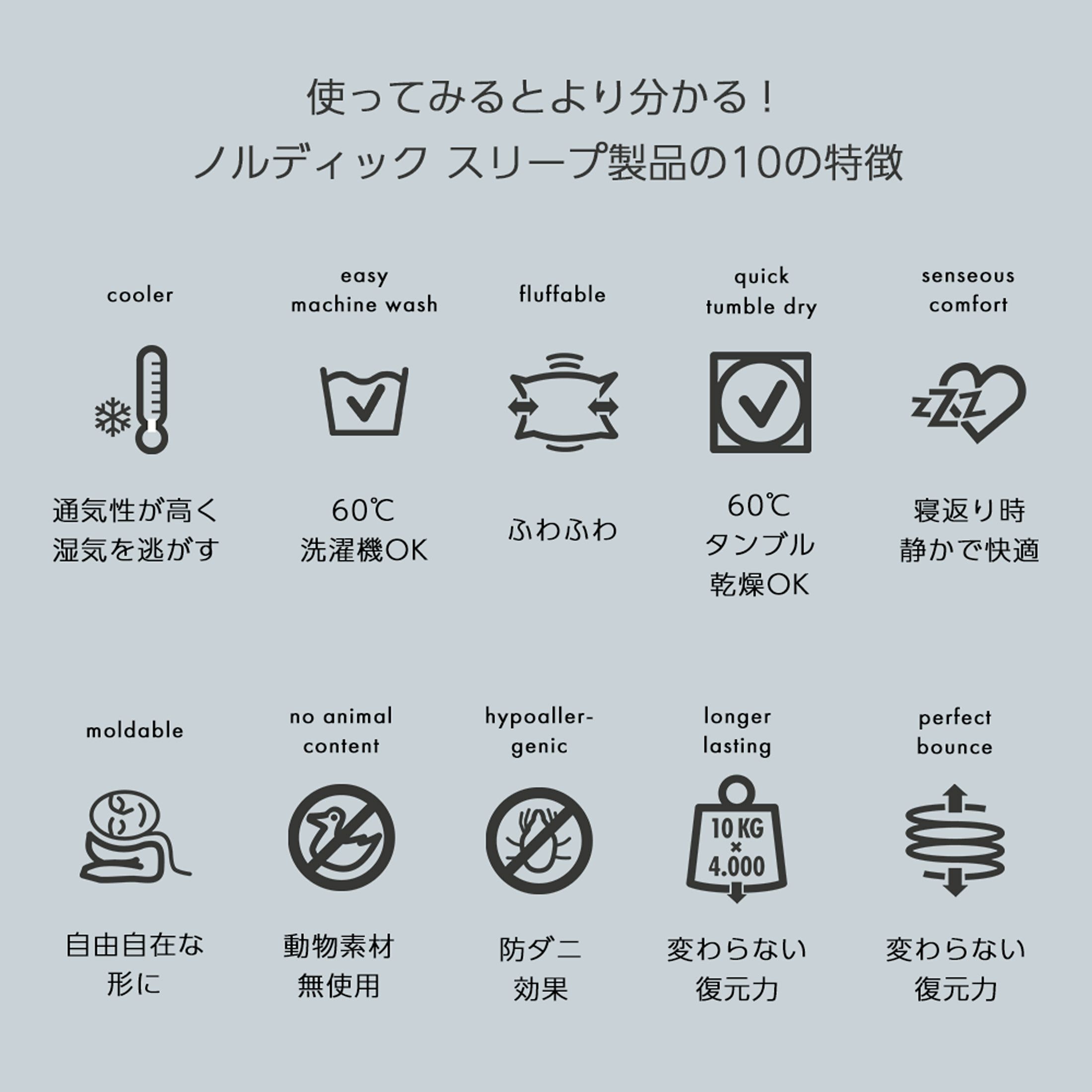 ノルディックスリープの特徴